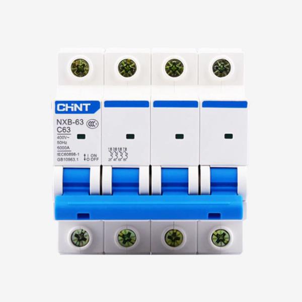 MCB Chint NXB-63 6A 6KA 4P